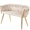 ELEGANCKA SOFA DO SALONU LUB GABINETU ROSE GRANATOWY VELVET ZŁOTE METALOWE NOGIELEGANCKA SOFA DO SALONU LUB GABINETU ROS